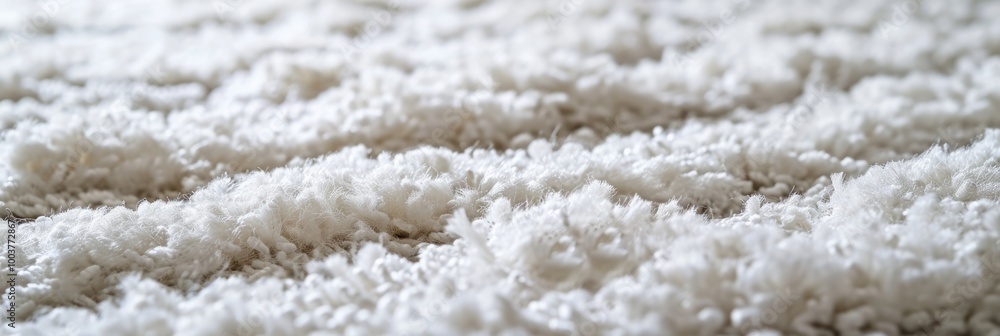 Cozy Home Decor: Soft Carpet on White Background Cozy Home Decor: Soft Carpet on White Background