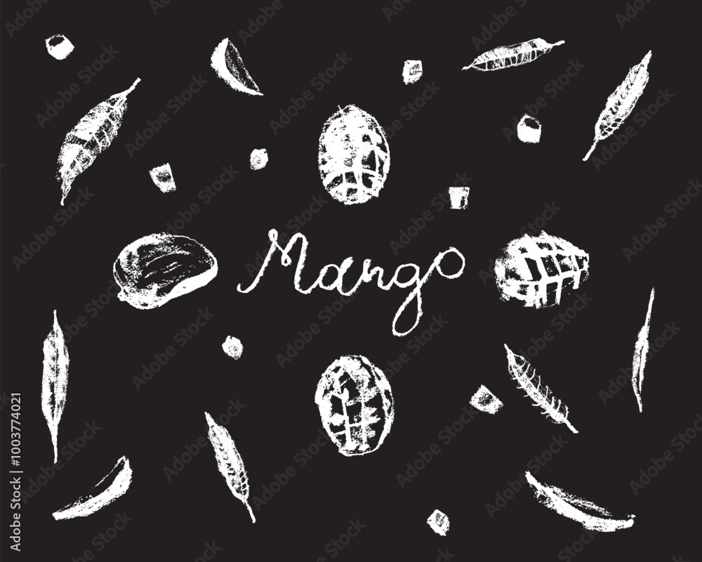 Vector mango symbol. Charcoal drawing. Organic Mango sign. Tropical fruit symbol. Black sketch of Exotic fruit. Hand lettering Mangoes emblem. Asian Mangos fruit illustration. Carabao mango doodles. Vector mango symbol. Charcoal drawing. Organic Mango sign. Tropical fruit symbol. Black sketch of Exotic fruit. Hand lettering Mangoes emblem. Asian Mangos fruit illustration. Carabao mango doodles.