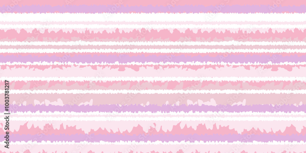 Vector hand drawn stripes seamless pattern. Unique horizontal lines ornament. Pastel pink background. Contemporary minimalist print. Vector hand drawn stripes seamless pattern. Unique horizontal lines ornament. Pastel pink background. Contemporary minimalist print.