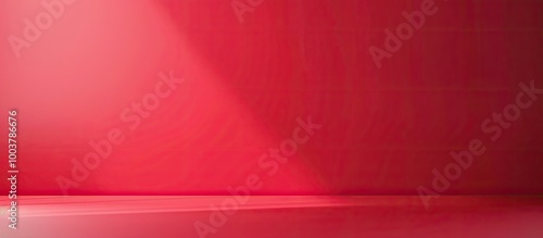 Red studio gradient background suitable for product placement or a website Copyspace horizontal layout