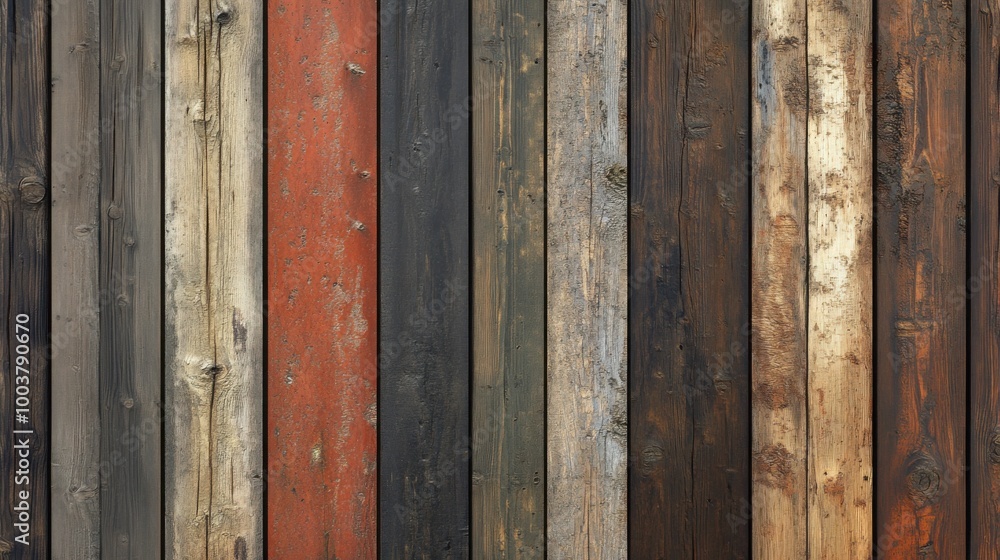 weathered wooden planks, aged with time and showing signs of wear weathered wooden planks, aged with time and showing signs of wear