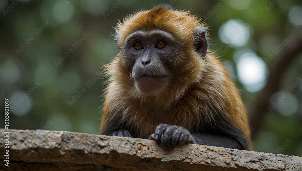 Another monkey at Swayambhunath temple. Another monkey at Swayambhunath temple.