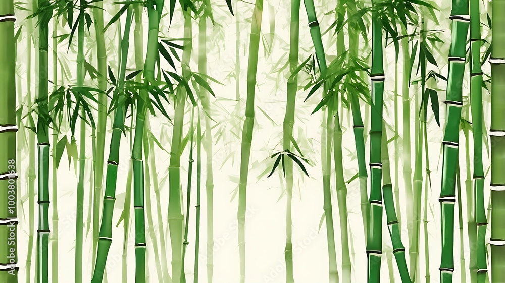 Naklejka premium bamboo background. 