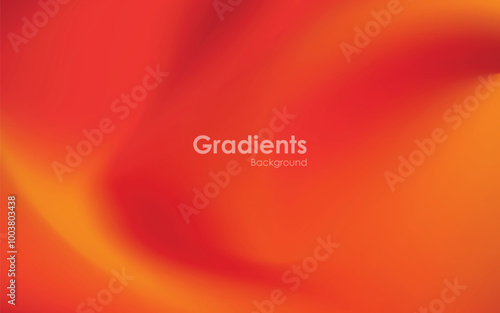 gradients orange with red abstract background