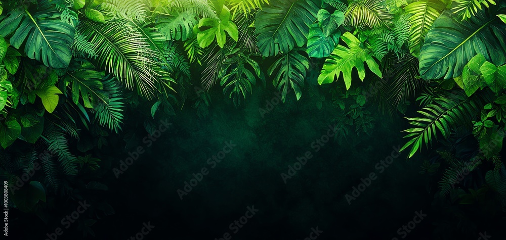 Lush green foliage creates a vibrant, natural backdrop with rich textures and colors. Lush green foliage creates a vibrant, natural backdrop with rich textures and colors.