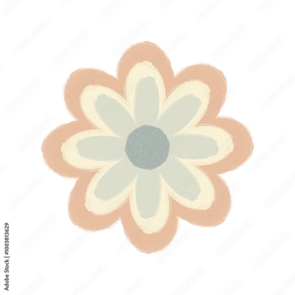 illustration of a flower illustration of a flower