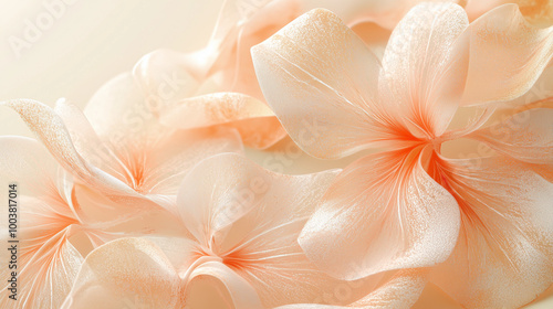 A background with light pink flowers