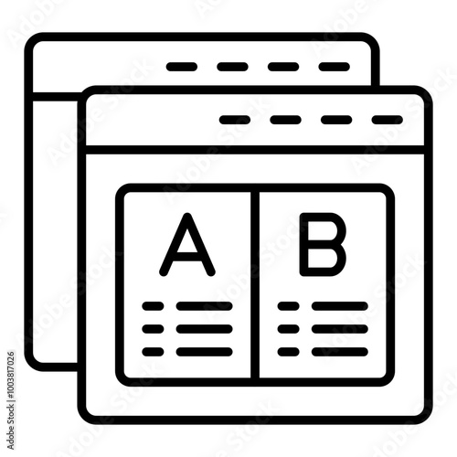 Ab testing Icon