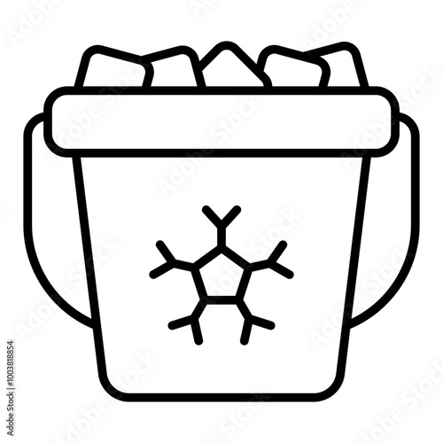 Ice bucket Icon