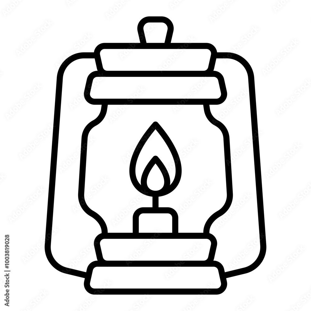 Obraz premium Lamp Icon