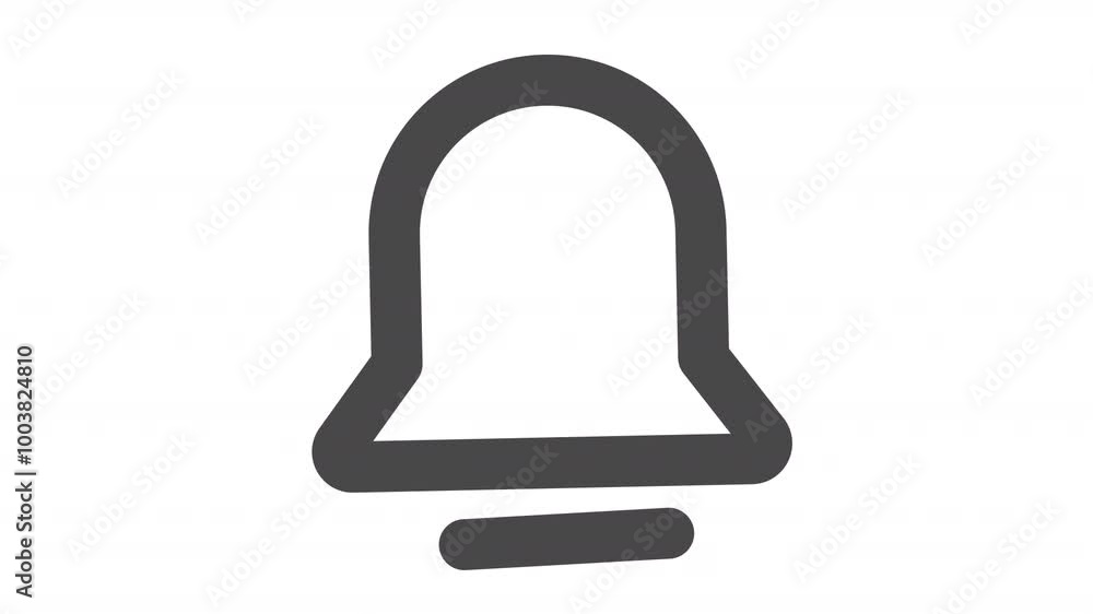 Bell animation for social media, presentations, videos, websites, etc. No background, Alpha channel Bell animation for social media, presentations, videos, websites, etc. No background, Alpha channel