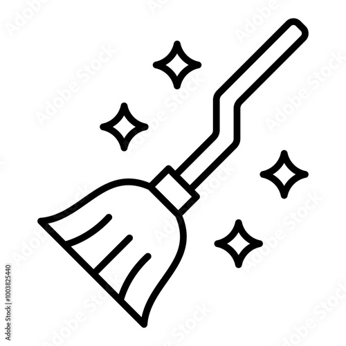 Witch Broom Icon