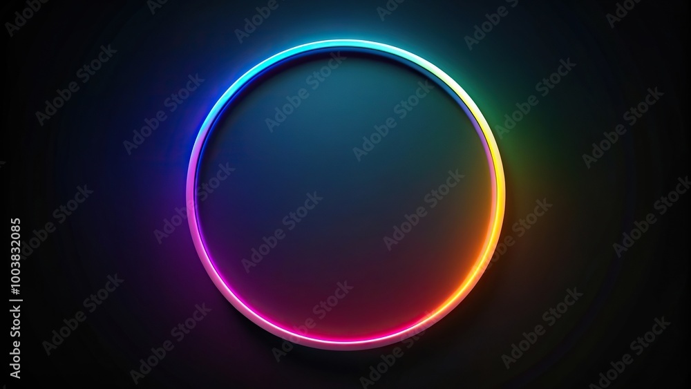 shape, frame, concept, creative, contemporary, frame, border, Abstract frame with a gradient circle effect on a black background reflecting a unique and visually appealing design shape, frame, concept, creative, contemporary, frame, border, Abstract frame with a gradient circle effect on a black background reflecting a unique and visually appealing design