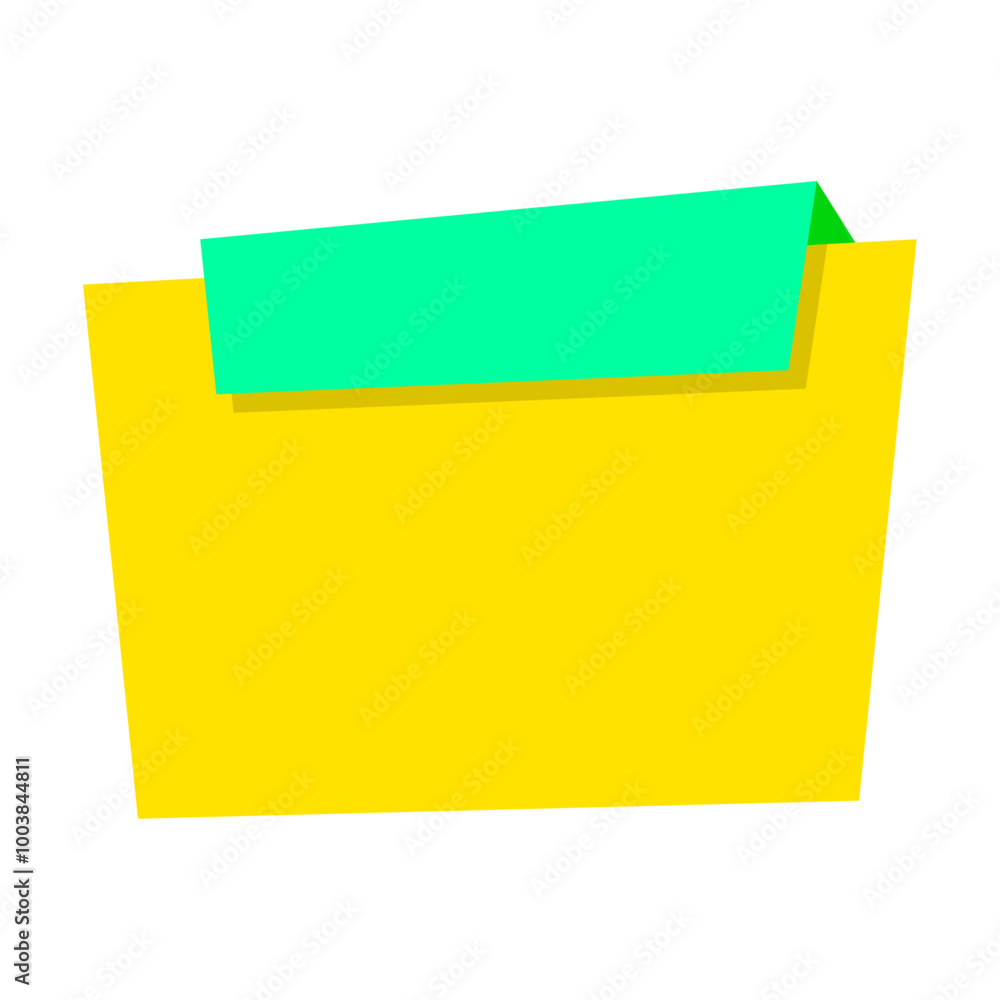 Origami sale banner label badge blank design template Origami sale banner label badge blank design template