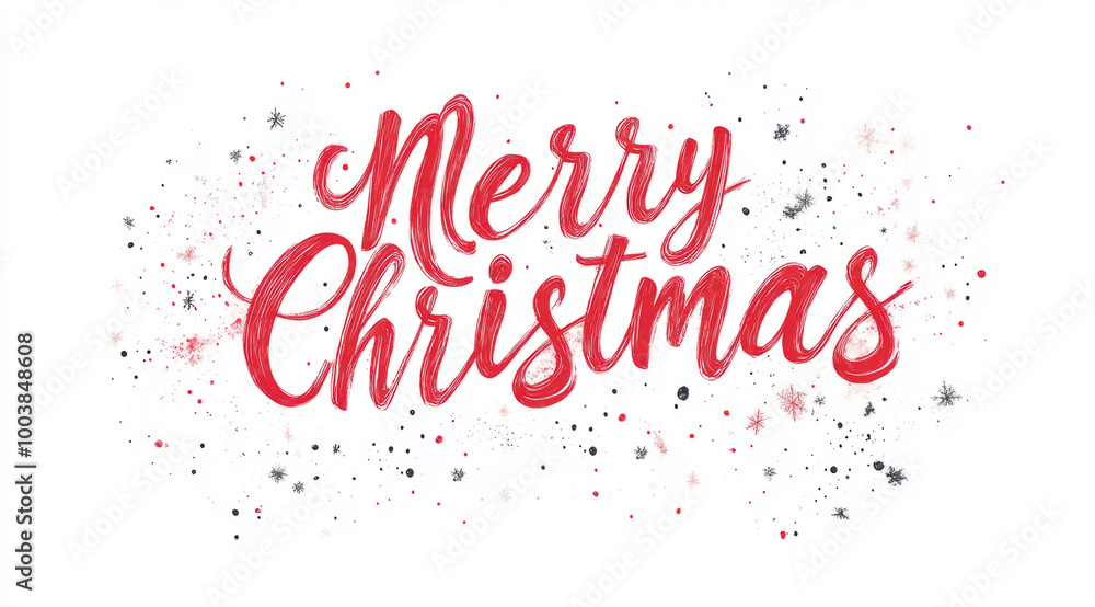 Christmas text on a white background. The concept of celebrating Christmas. Merry Christmas. Christmas text on a white background. The concept of celebrating Christmas. Merry Christmas.