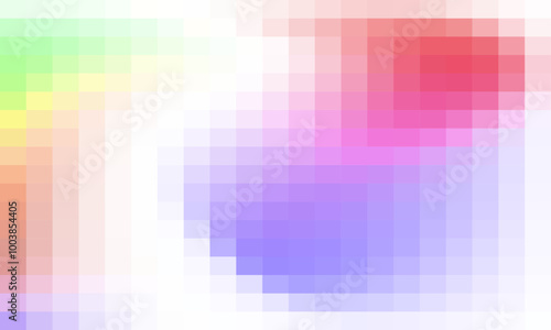 Vector abstract and colorful pixel background