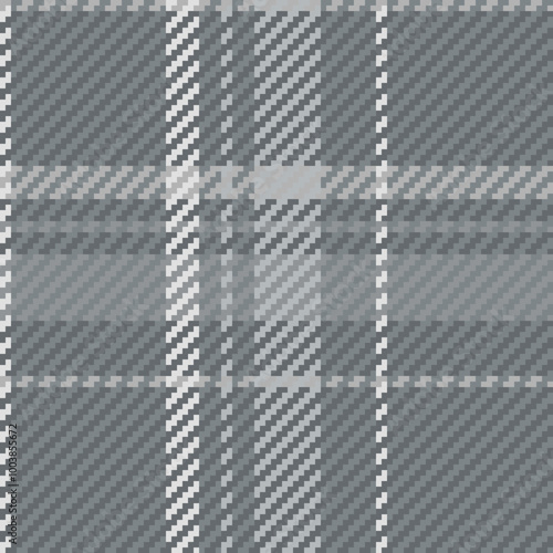 Seamless pattern of scottish tartan plaid. Repeatable background with check fabric texture. Vector backdrop striped textile print.