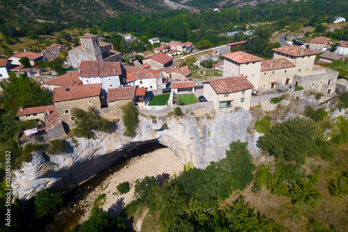 View of Puentedey, Burgos, Castilla y Leon, Spain photo