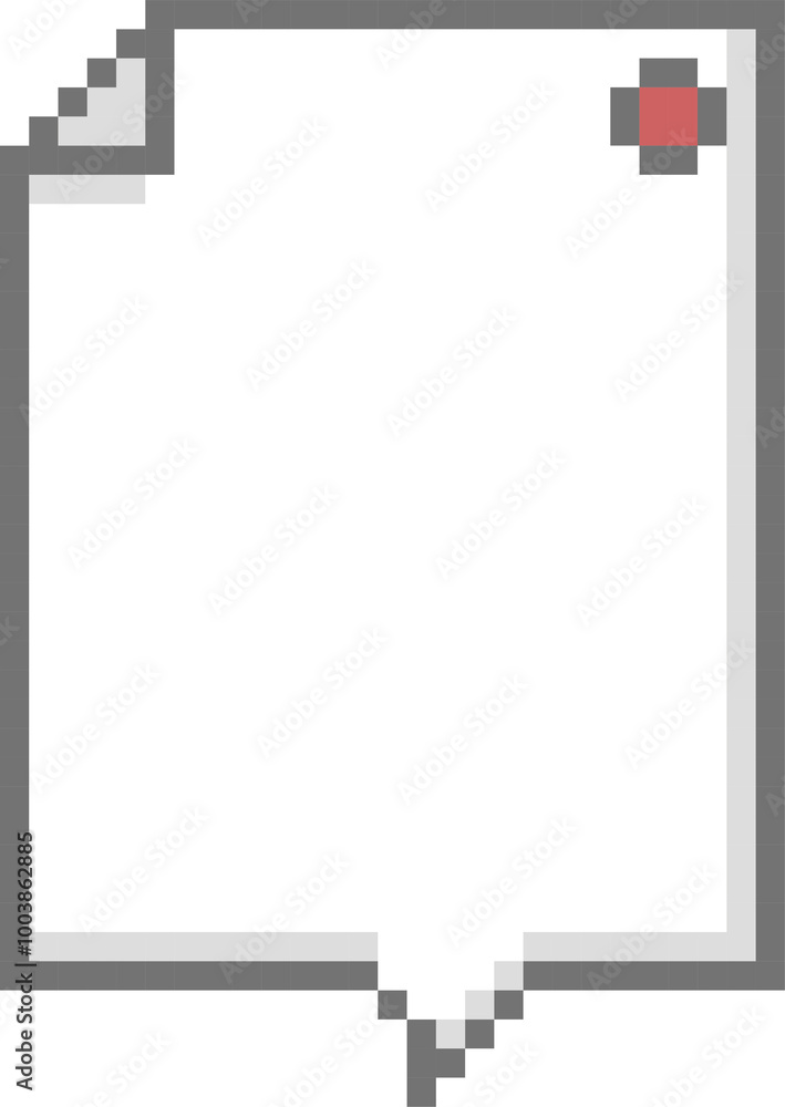 8bit retro game pixel speech bubble balloon icon sticker memo keyword planner text box banner, flat png isolated transparent element design 8bit retro game pixel speech bubble balloon icon sticker memo keyword planner text box banner, flat png isolated transparent element design