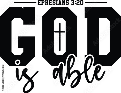 God is able