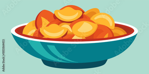 Crunchy mushroom chips in bowl - perfect for healthy snacking and vegan diets