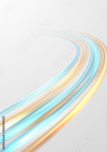 beautiful light speed lines background on abstract design vector illustration