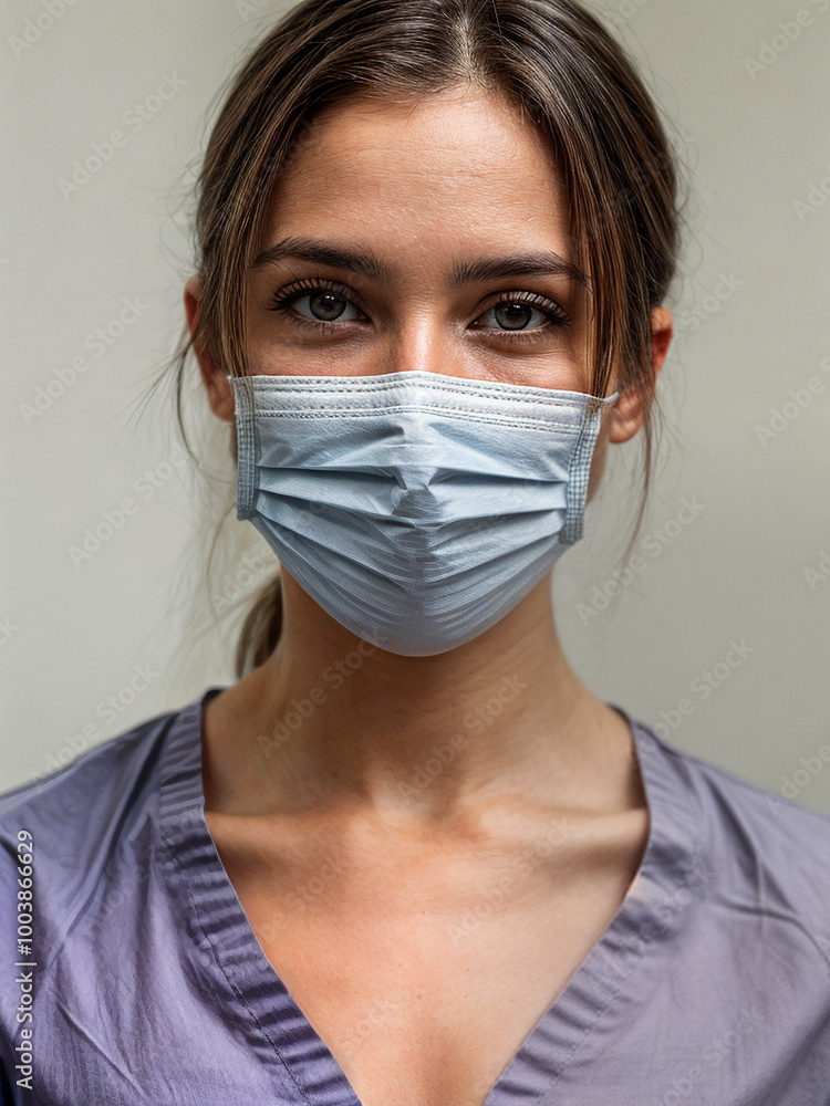 Experienced surgeon ready for operation, embodying medical expertise and healthcare professionalism in sterile environment. Experienced surgeon ready for operation, embodying medical expertise and healthcare professionalism in sterile environment.