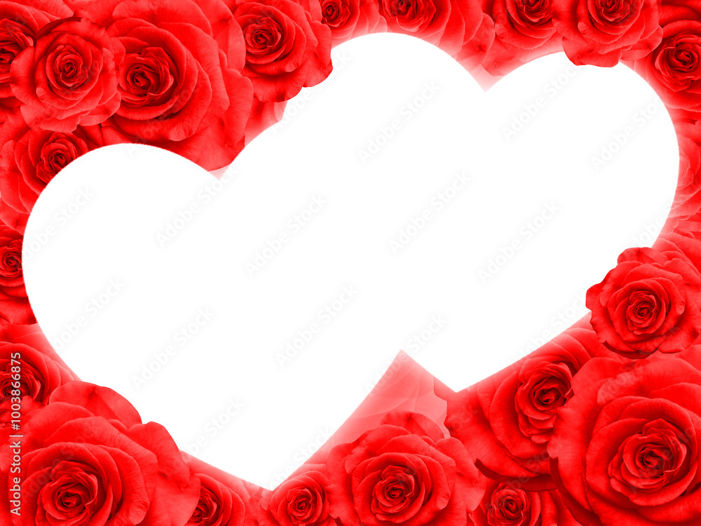 abstract two white heart stack on red roses flower background, nature, love, valentine, color, decor, gift, pattern, template, card, copy space abstract two white heart stack on red roses flower background, nature, love, valentine, color, decor, gift, pattern, template, card, copy space