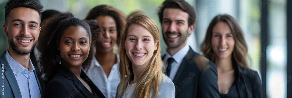 group of young business people with different ethnicity work together as a team group of young business people with different ethnicity work together as a team