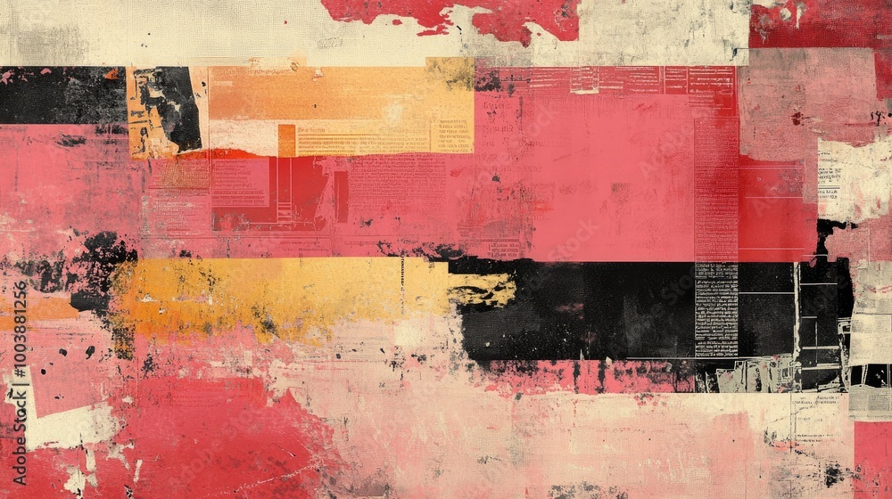 Fototapeta premium Abstract background with mixed media. This image can be used for modern designs and layouts.