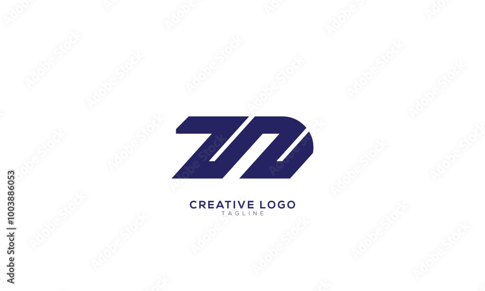 ZNU ZN ZU Abstract initial monogram letter alphabet logo design ZNU ZN ZU Abstract initial monogram letter alphabet logo design