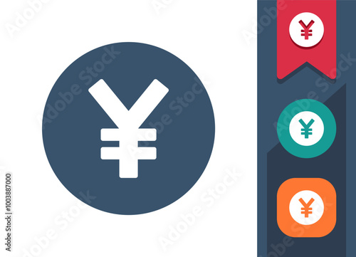 Currency - Yen, Yuan Symbol Icon