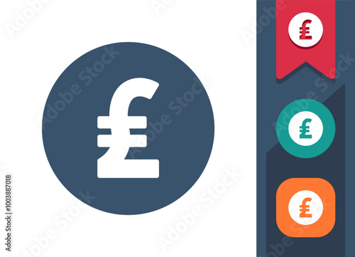 Currency - Pound Symbol Icon