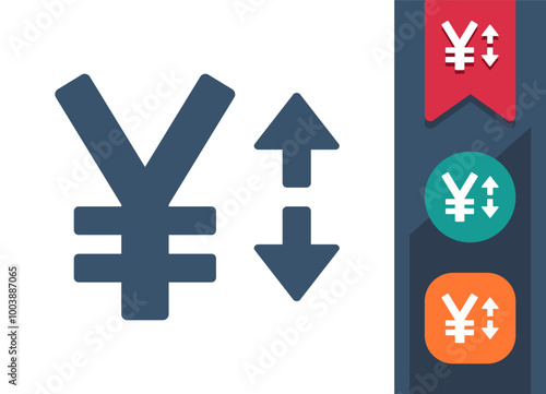 Currency - Yen, Yuan Symbol Icon