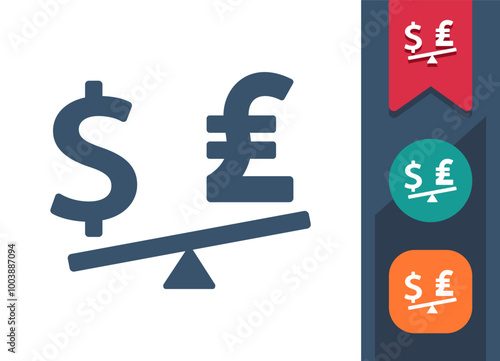 Currency, Currency Conversion, Exchange Rate Icon