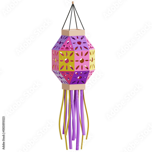 Lantern 3d Illustration
