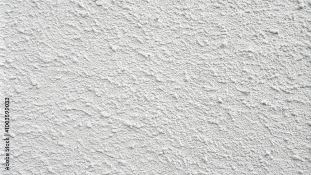 Textured white stucco concrete wall serves as a perfect background for design and architectural projects, enhancing Textured white stucco concrete wall serves as a perfect background for design and architectural projects, enhancing