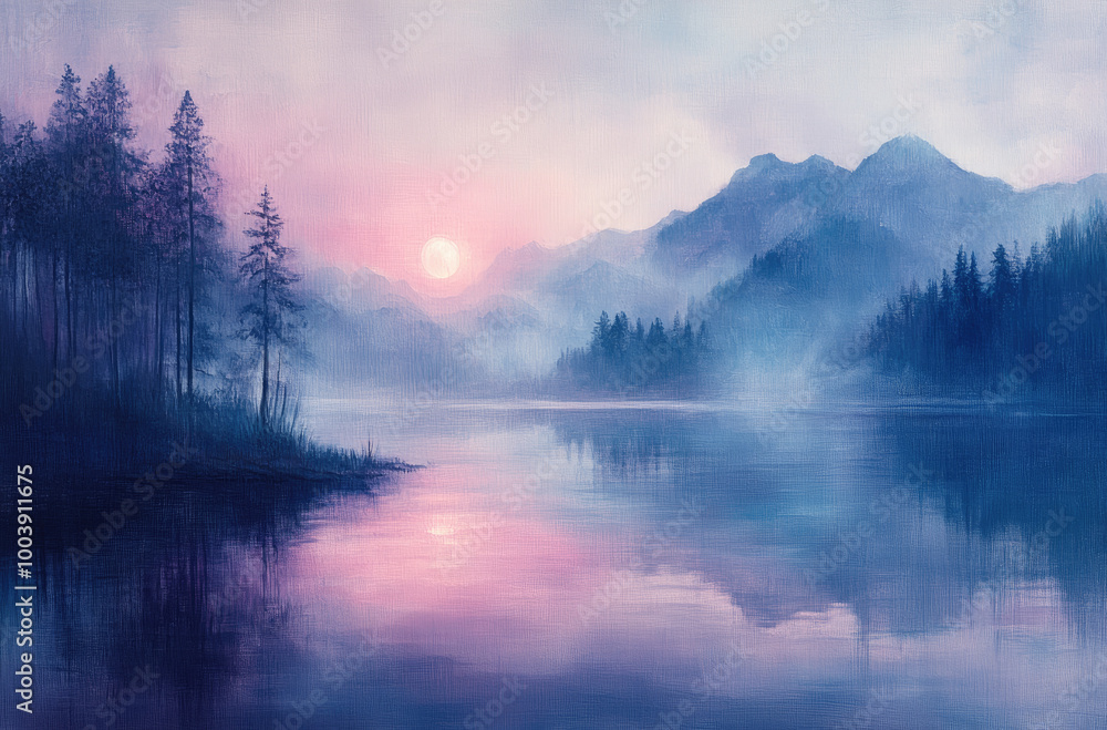 Misty Morning in Kyoto: A Serene Impressionist Painting Capturing the Essence of Japanese Culture Misty Morning in Kyoto: A Serene Impressionist Painting Capturing the Essence of Japanese Culture
