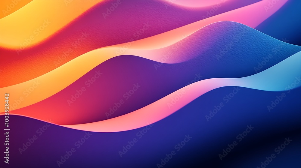 A close up of a colorful background with wavy lines A close up of a colorful background with wavy lines
