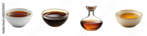 Vinegar bowl - Simple and useful for dipping Isolated on Clear White Background Highly Detailed