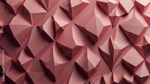 red background