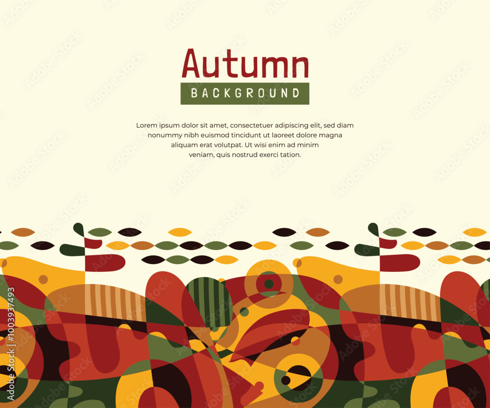 Obraz premium Autumn Abstract Background