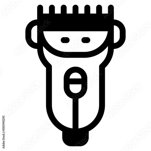 Vector Icon Razor, Electric Razor, Electric Shaver, Shaving Razor, Beauty