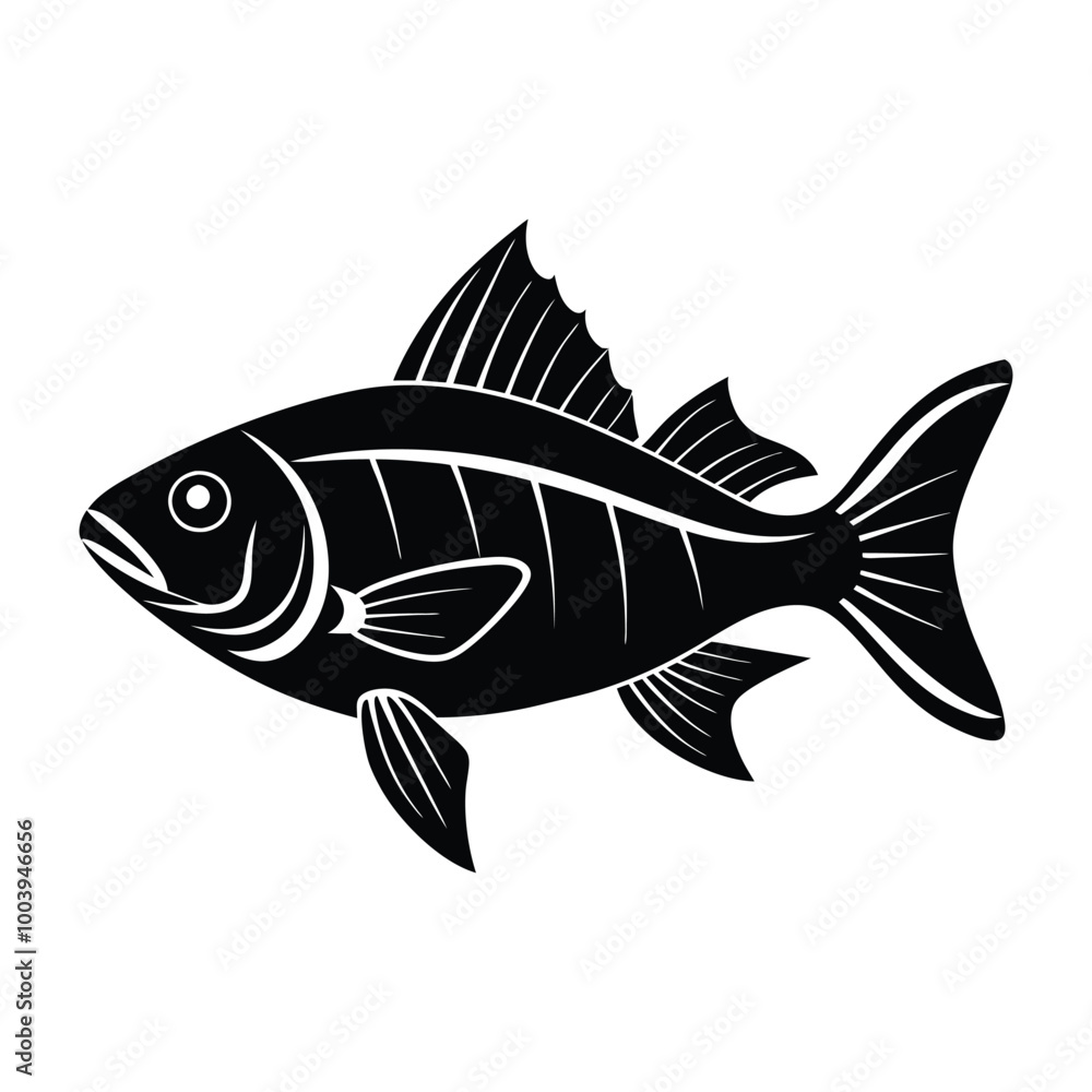 fish silhouette vector fish silhouette vector