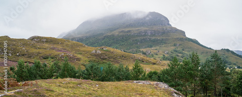 Allt am Aoil at Shieldaig in Scotland. photo