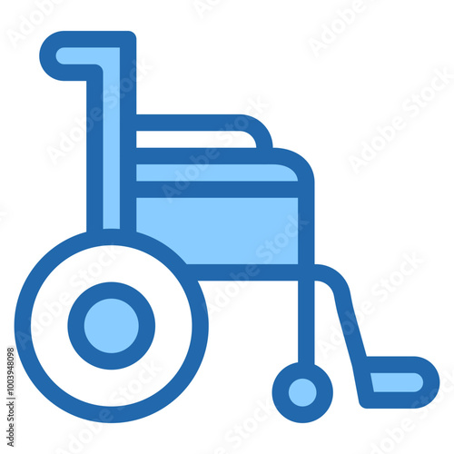 Vector Icon Wheelchair, Handicap, Transportation, Disable, Transport