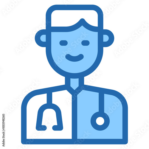 Vector Icon Doctor, Healthcare, Avatar, Medicine, User