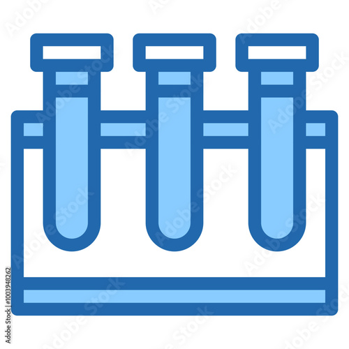 Vector Icon Test Tube, Blood Test, Blood, Blood Sample, Laboratory,
