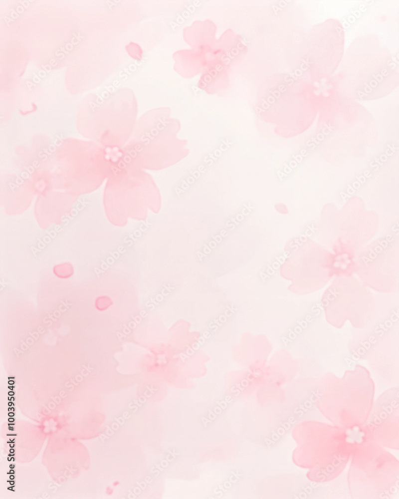 Light pink flowers on a pink background Light pink flowers on a pink background