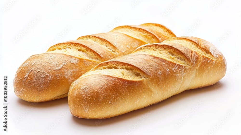 Freshly Baked Golden Sliced Bread Loaves on Rustic Wooden Surface Freshly Baked Golden Sliced Bread Loaves on Rustic Wooden Surface